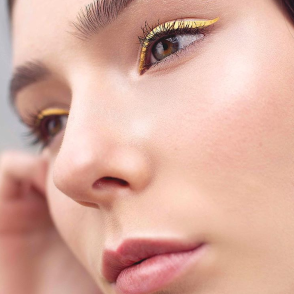Yellow Eyeliner from Elyse Potter Photography
