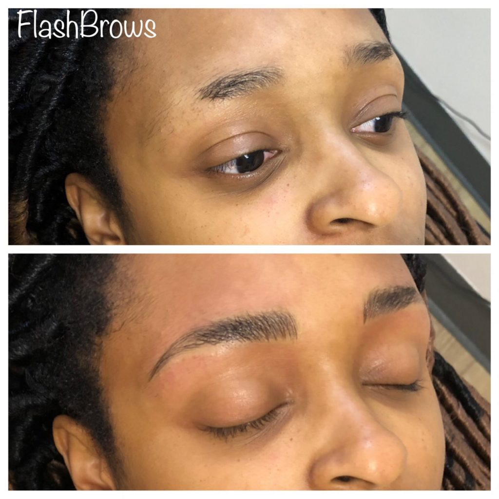 Before and After Microblading